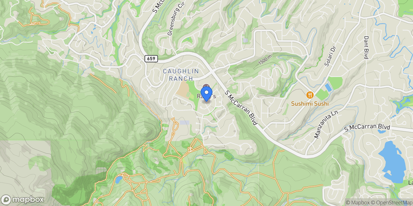 Map showing 4720 Ellicott Way, Reno, NV 89519, Reno, Nevada, United States.