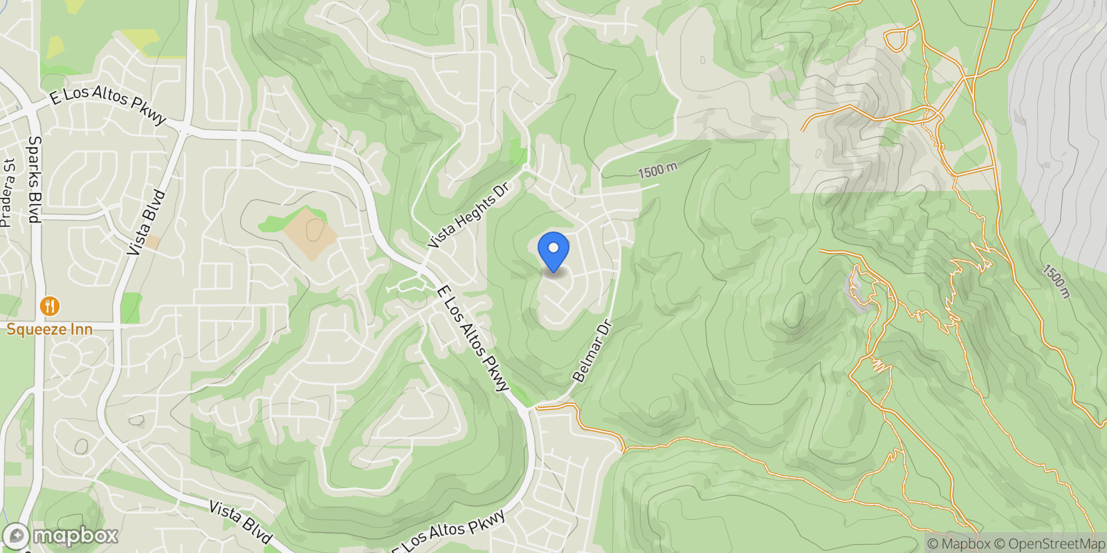 Map showing 2738 Kettle Court, Sparks, NV 89436, Sparks, Nevada, United States.