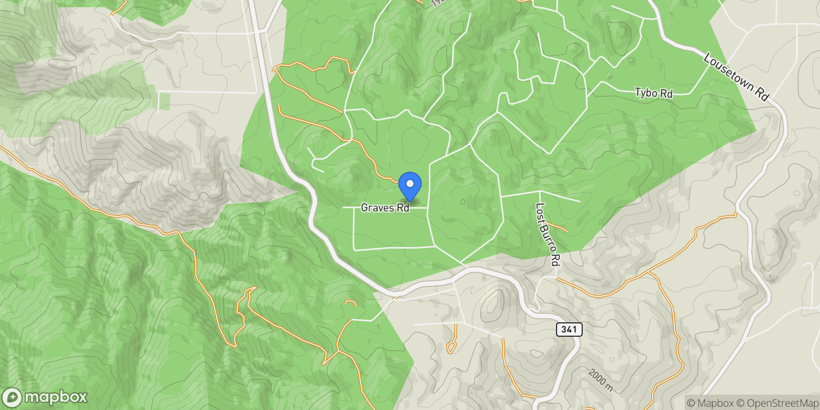 Map showing 21470 Graves Road, Reno, NV 89521, Reno, Nevada, United States.
