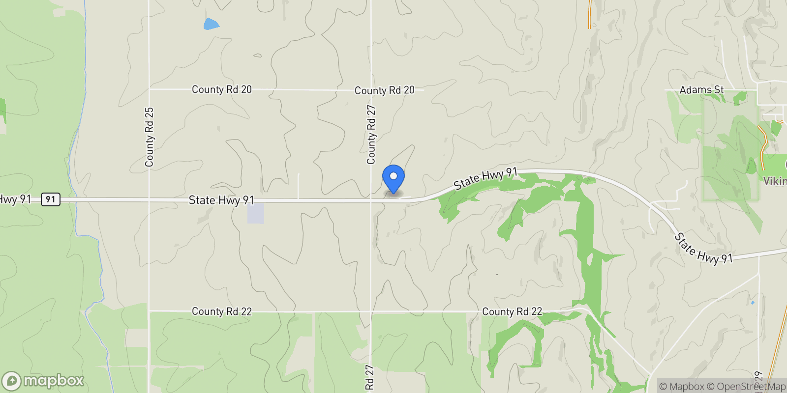 Map showing 14938 Fall River Lane, Blair, NE 68008, Blair, Nebraska, United States.