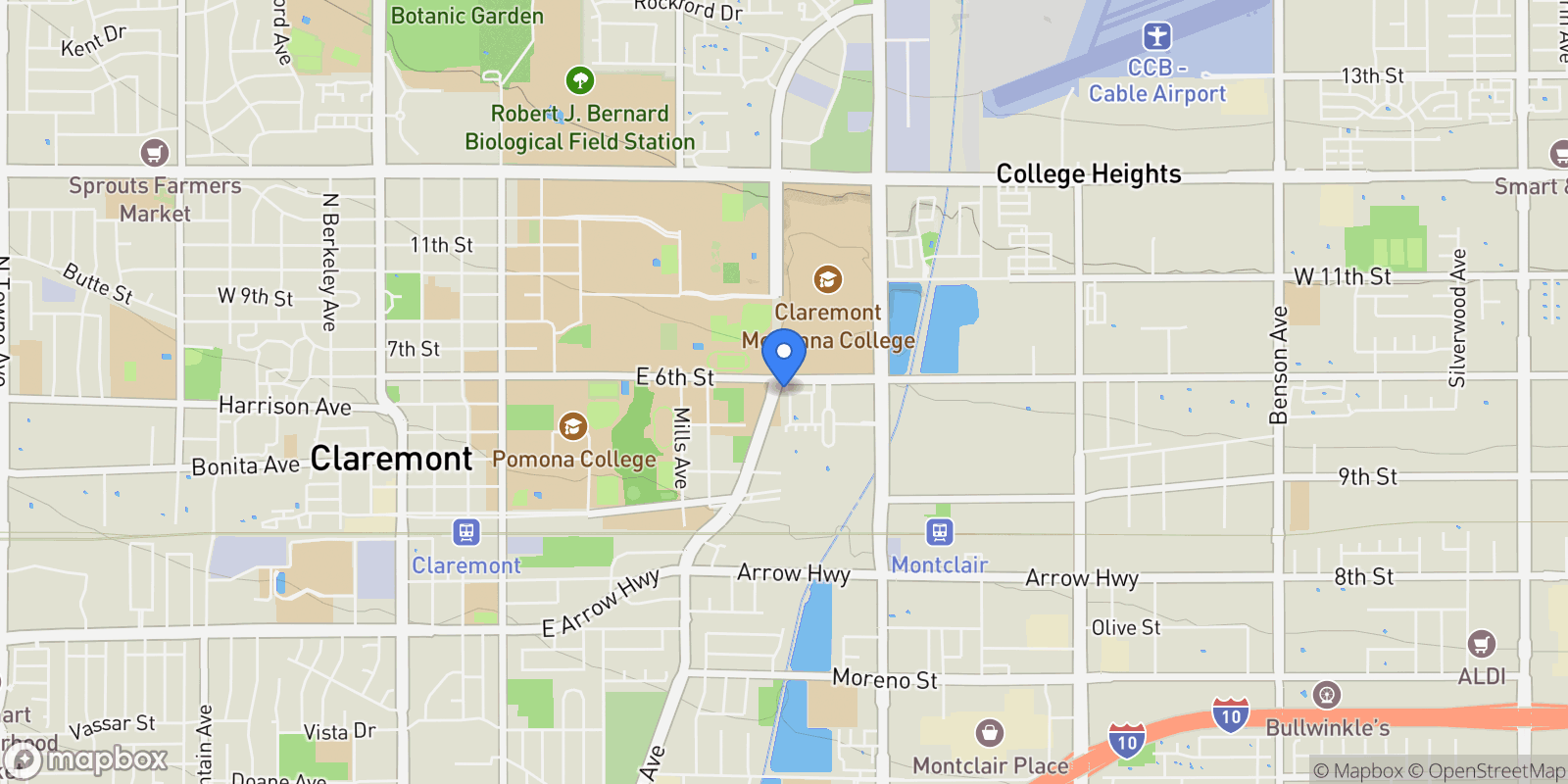 Map showing 434 Golden Bear, Upland, CA 91786, Upland, California, United States.