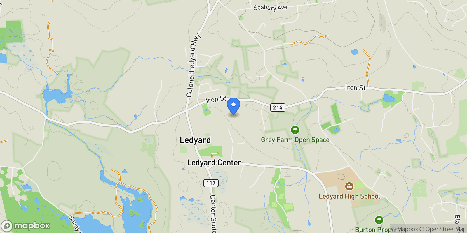 Map showing Ledyard, CT 06339, Ledyard, Connecticut, United States.
