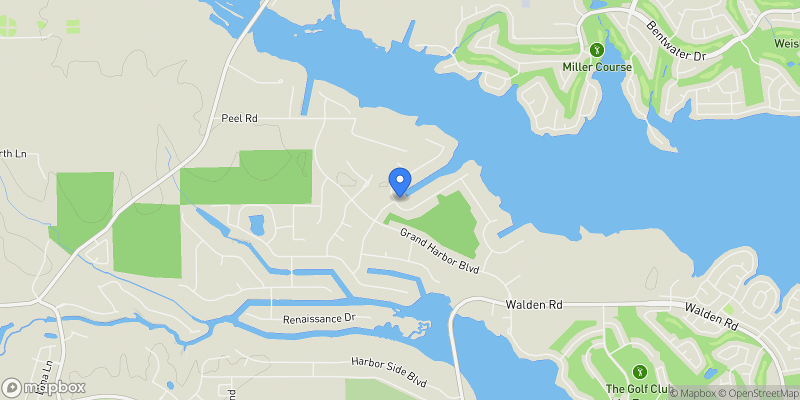 Map showing 18818 E Cool Breeze Lane, Montgomery, TX 77356, Montgomery, Texas, United States.