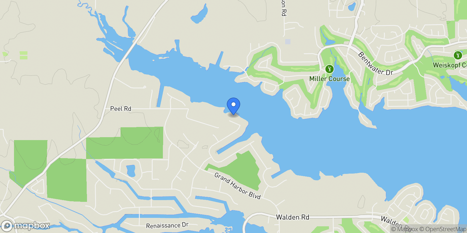 Map showing 18675 W Cool Breeze Lane, Montgomery, TX 77356, Montgomery, Texas, United States.