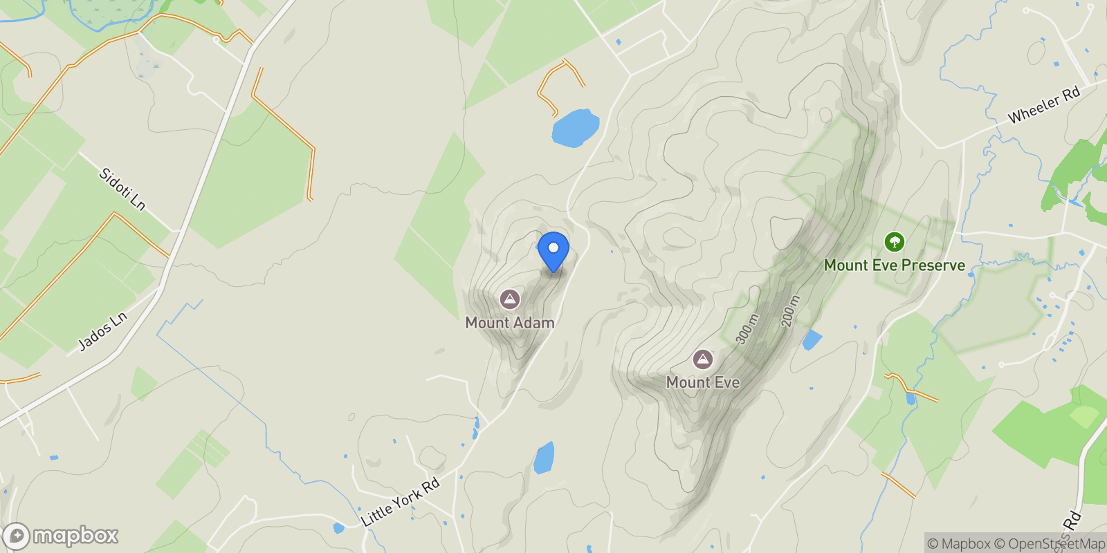 Map showing 211 Little York Road, Goshen, New York, United States.