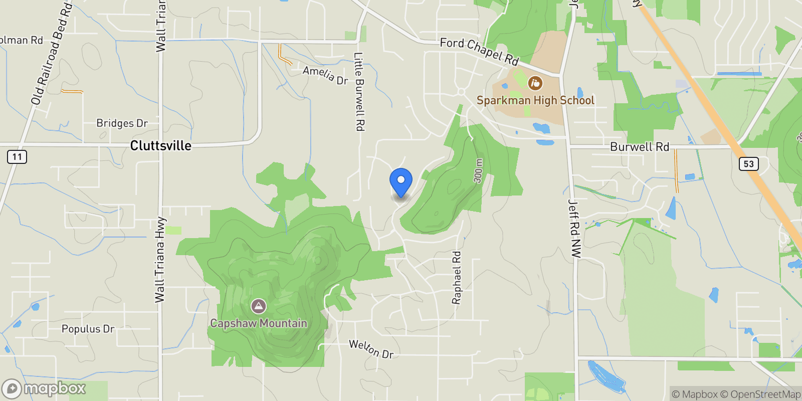 Map showing 240 Wedgewood Terrace Road , Madison, AL 35757, Madison, Alabama, United States.