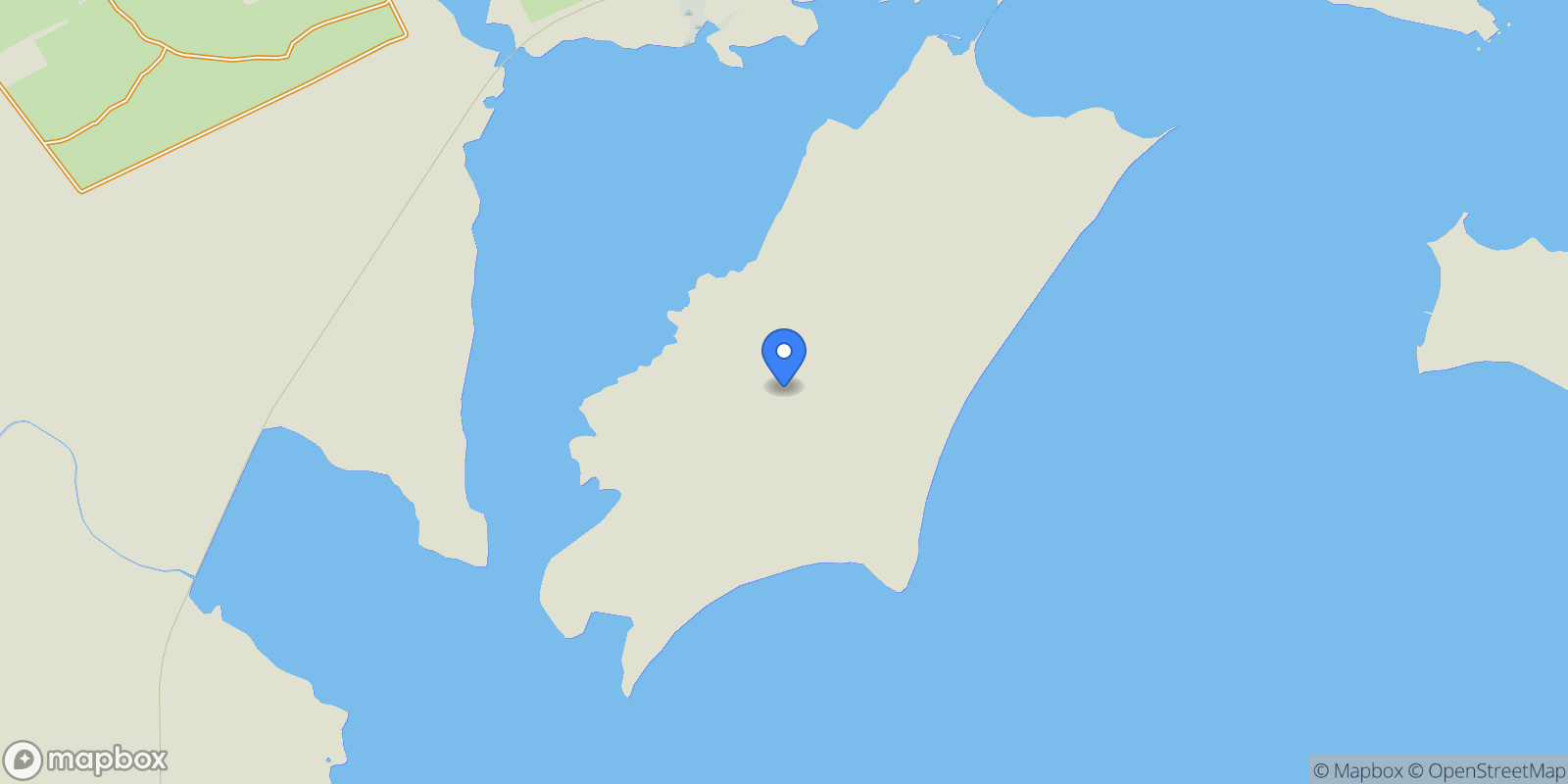 Map showing Menzel Abderrahmane, Bizerte, Tunisia.