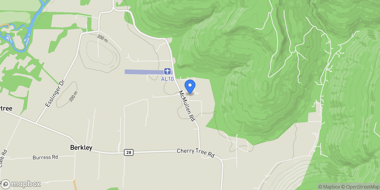 Map showing 8899 Mountain Preserve Boulevard , Gurley, AL 35748, Gurley, Alabama, United States.