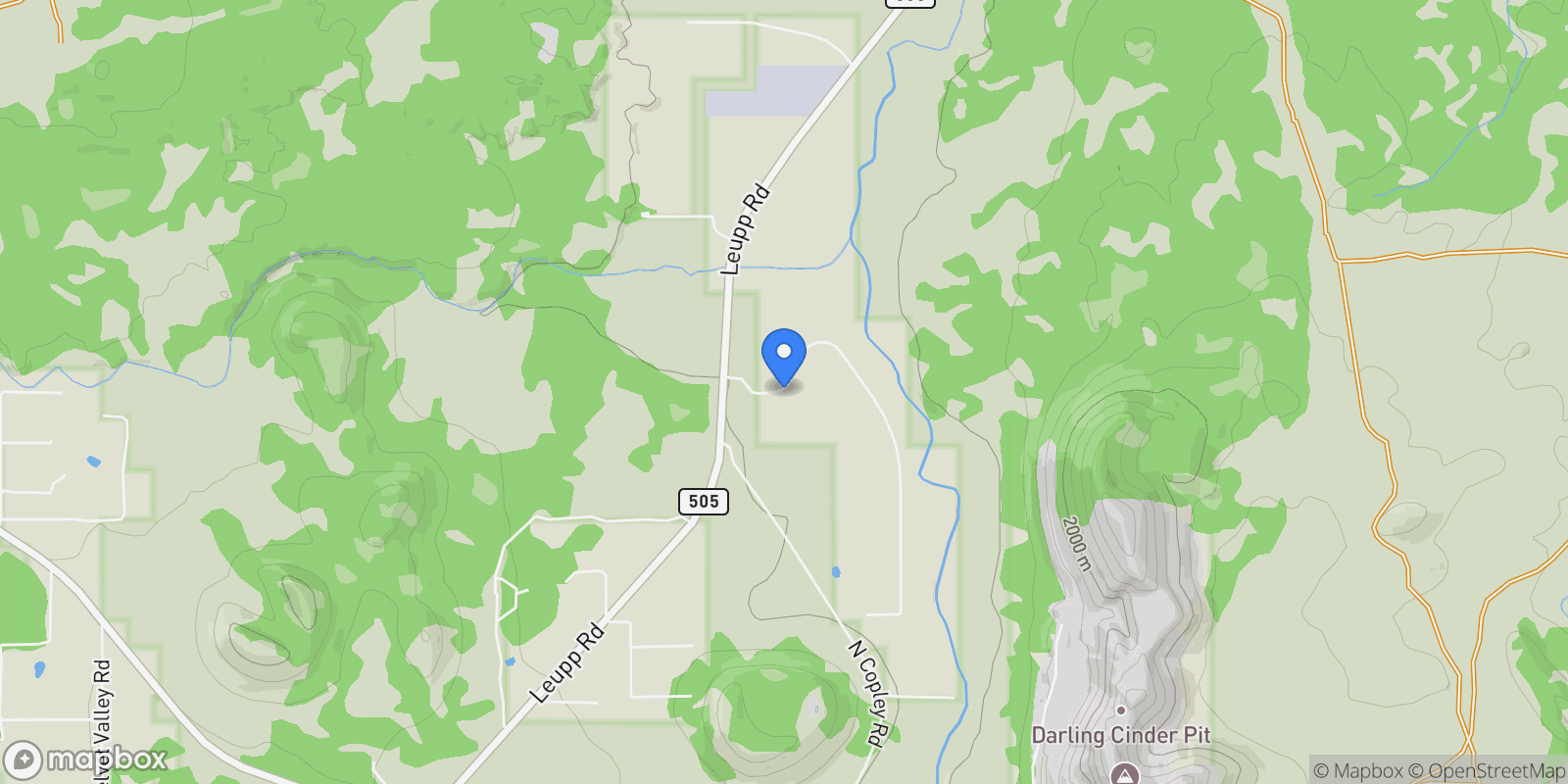 Map showing 6647 MEADOWS Lane, Flagstaff, AZ 86004, Flagstaff, Arizona, United States.