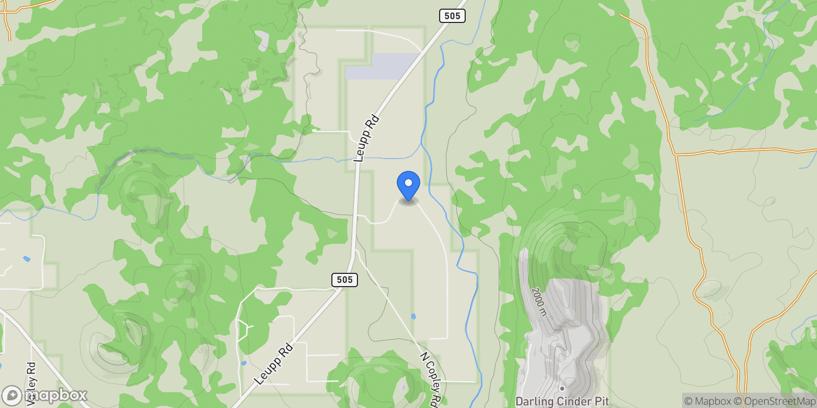 Map showing 6515 MEADOWS Lane, Flagstaff, AZ 86004, Flagstaff, Arizona, United States.