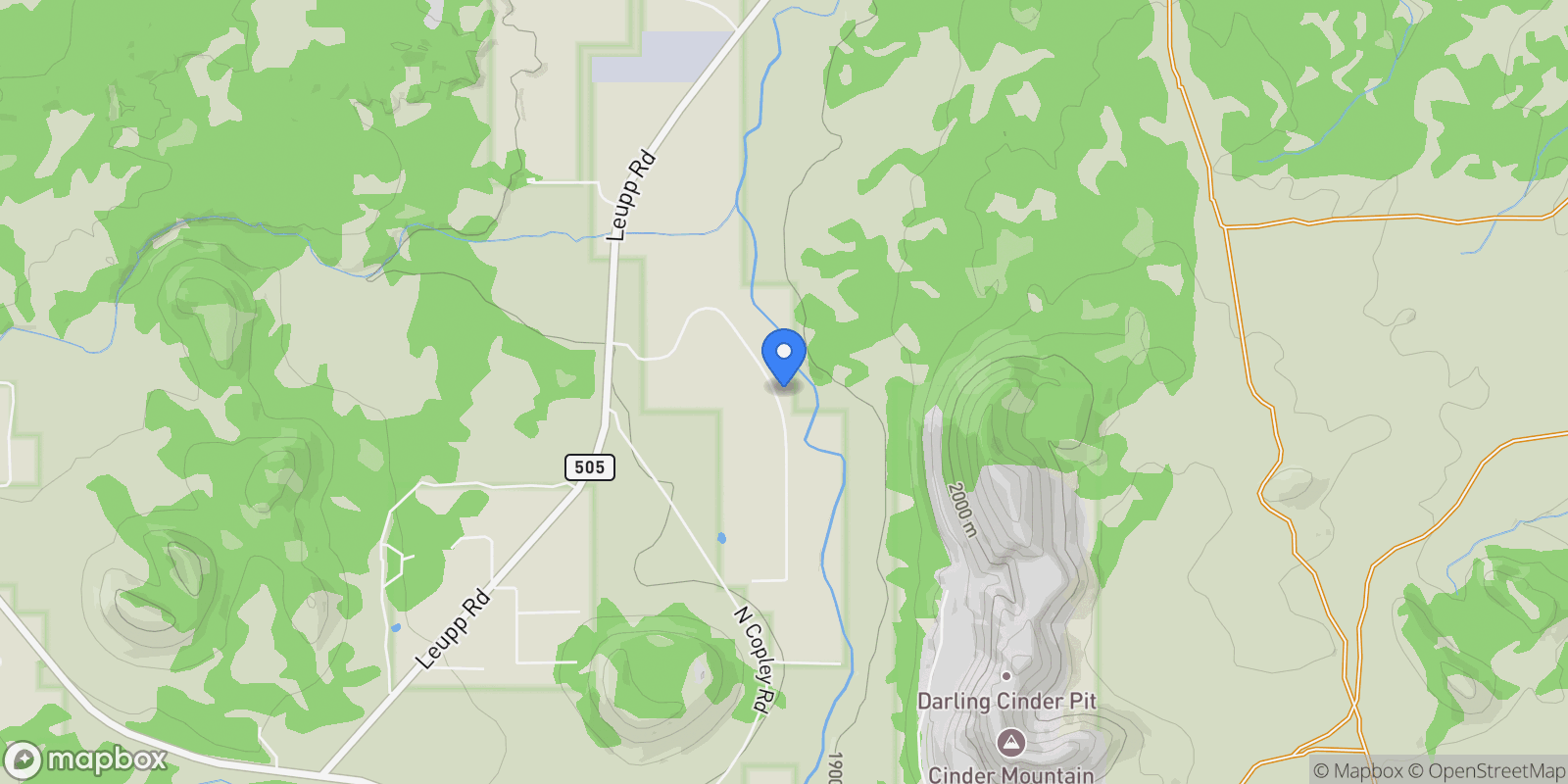 Map showing 6298 MEADOWS Lane, Flagstaff, AZ 86004, Flagstaff, Arizona, United States.