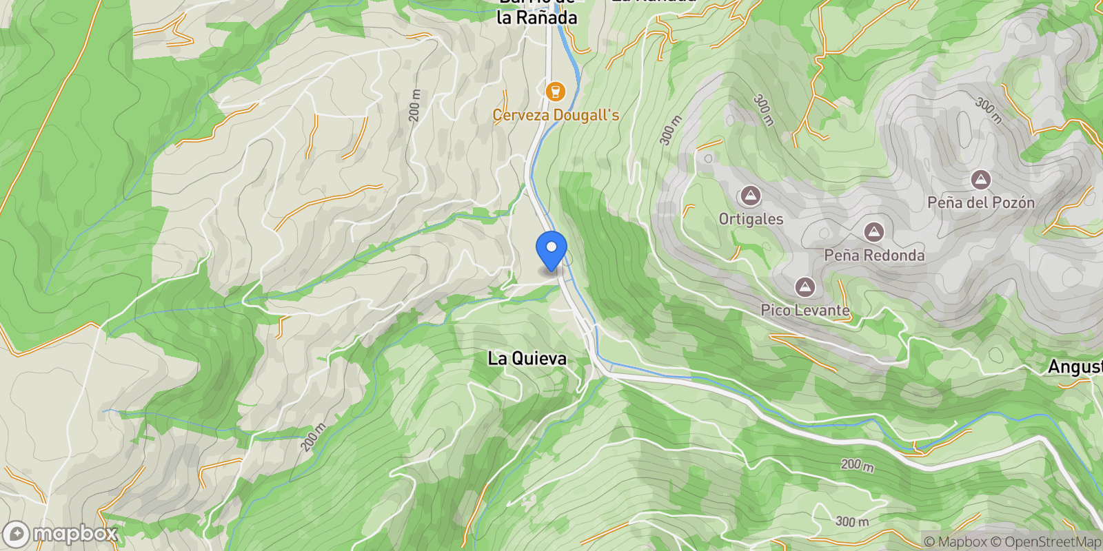 Map showing Lierganes, Cantabria, Spain.