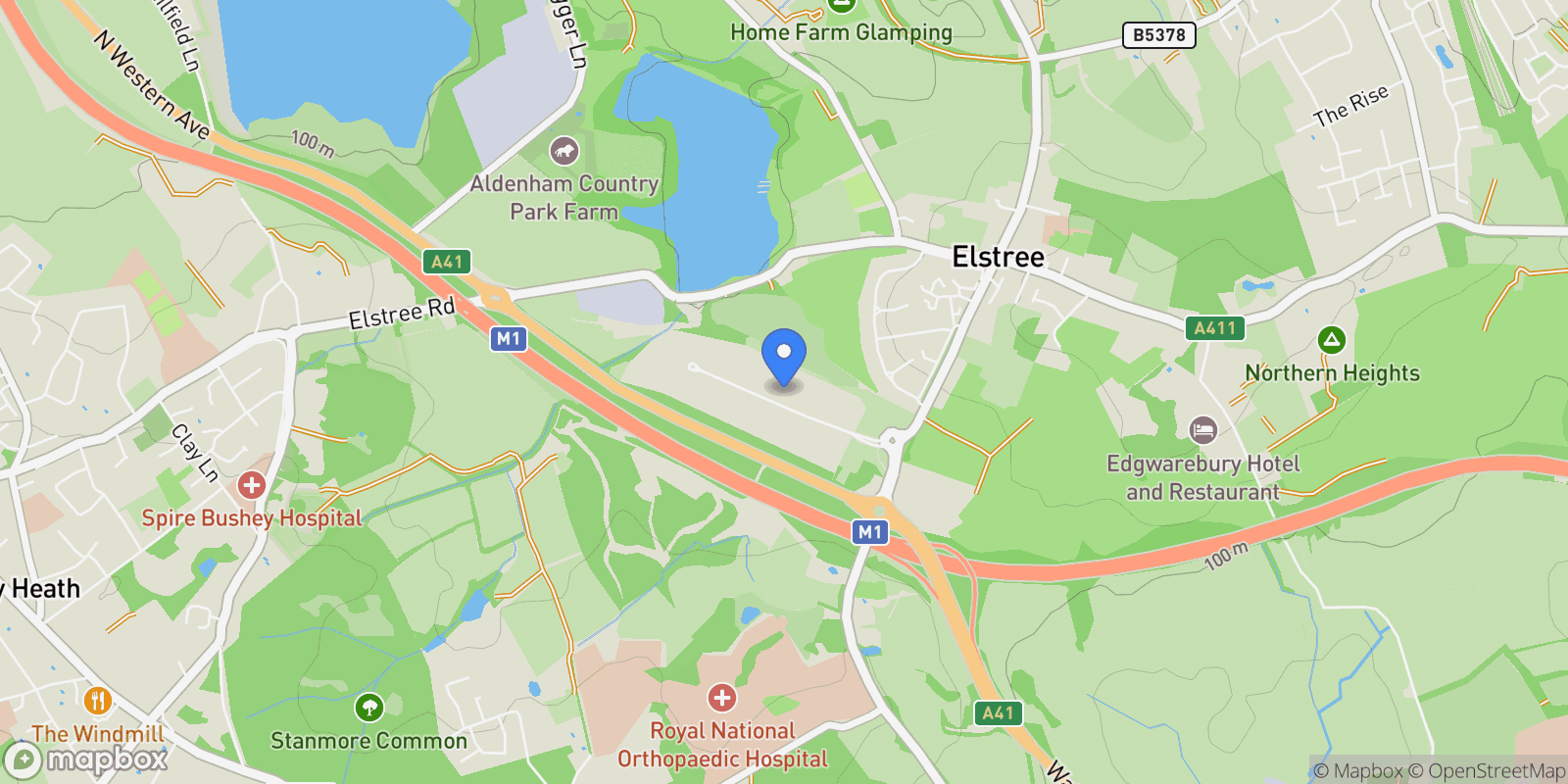 Map showing Cherry Tree Way, Stanmore, Stanmore, England, United Kingdom.