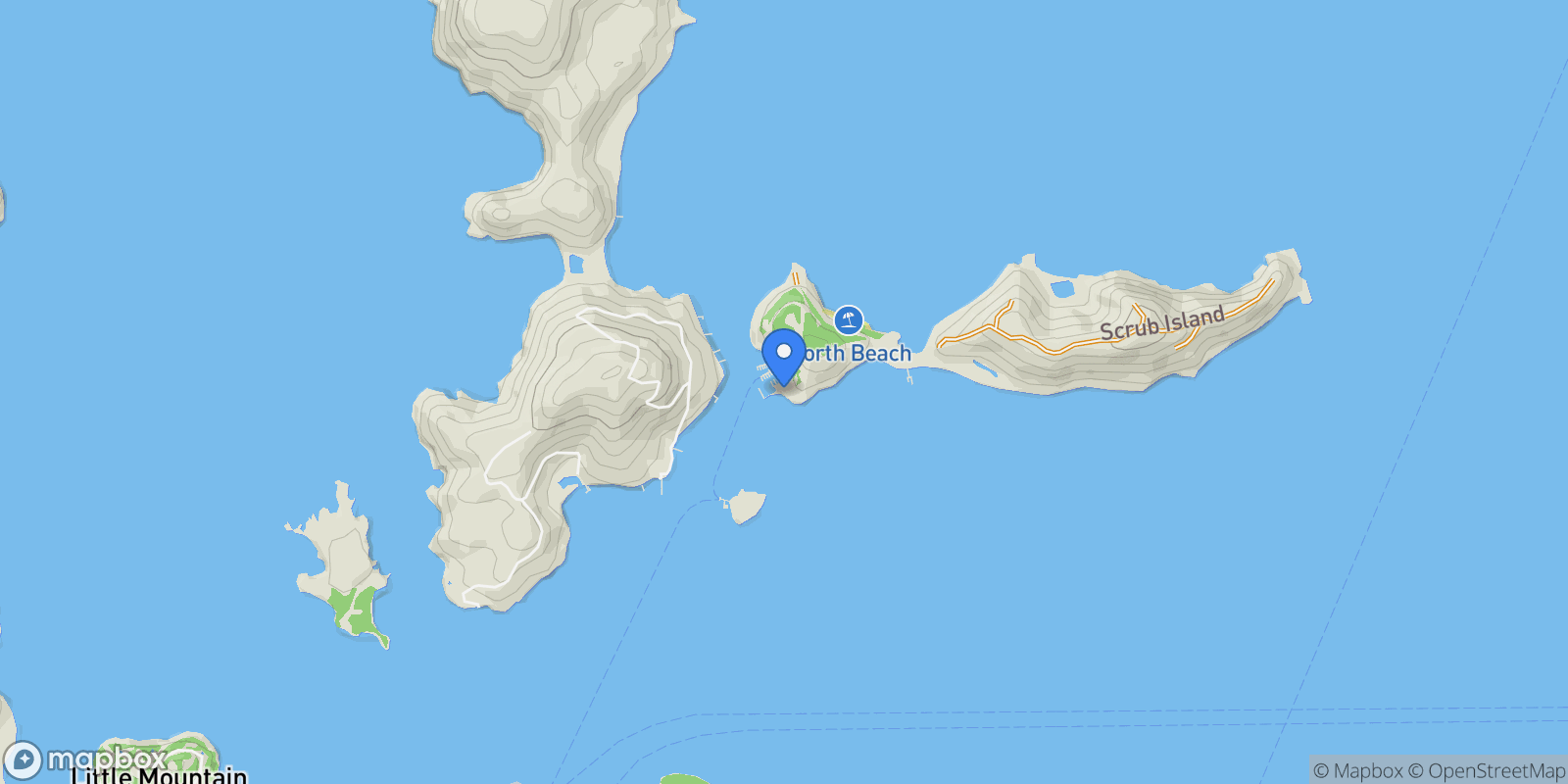 Map showing Governor Suites - Scrub Island Marina Village Condos, Scrub Island, Scrub Island, Other Islands, British Virgin Islands.