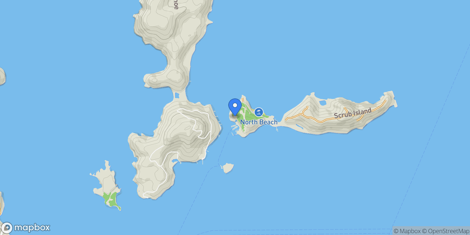 Map showing Mariner House - Scrub Island, Scrub Island, Scrub Island, Other Islands, British Virgin Islands.