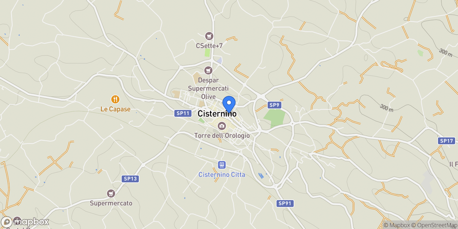 Map showing 72014 Cisternino BR, Italy, Cisternino, Apulia, Italy.