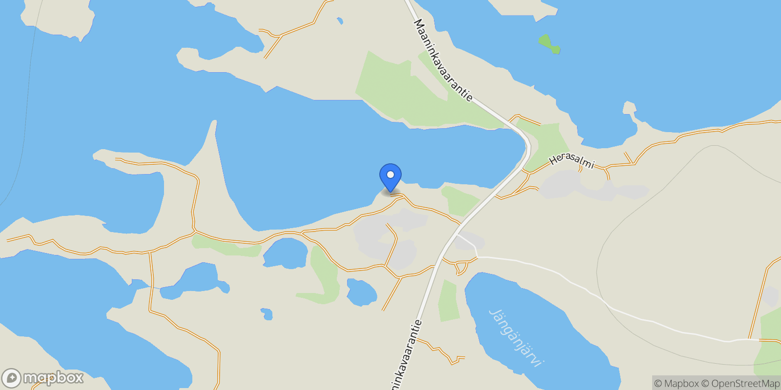 Map showing Hietamutka 10, Karjalaisenniemi, Lapland, Finland.