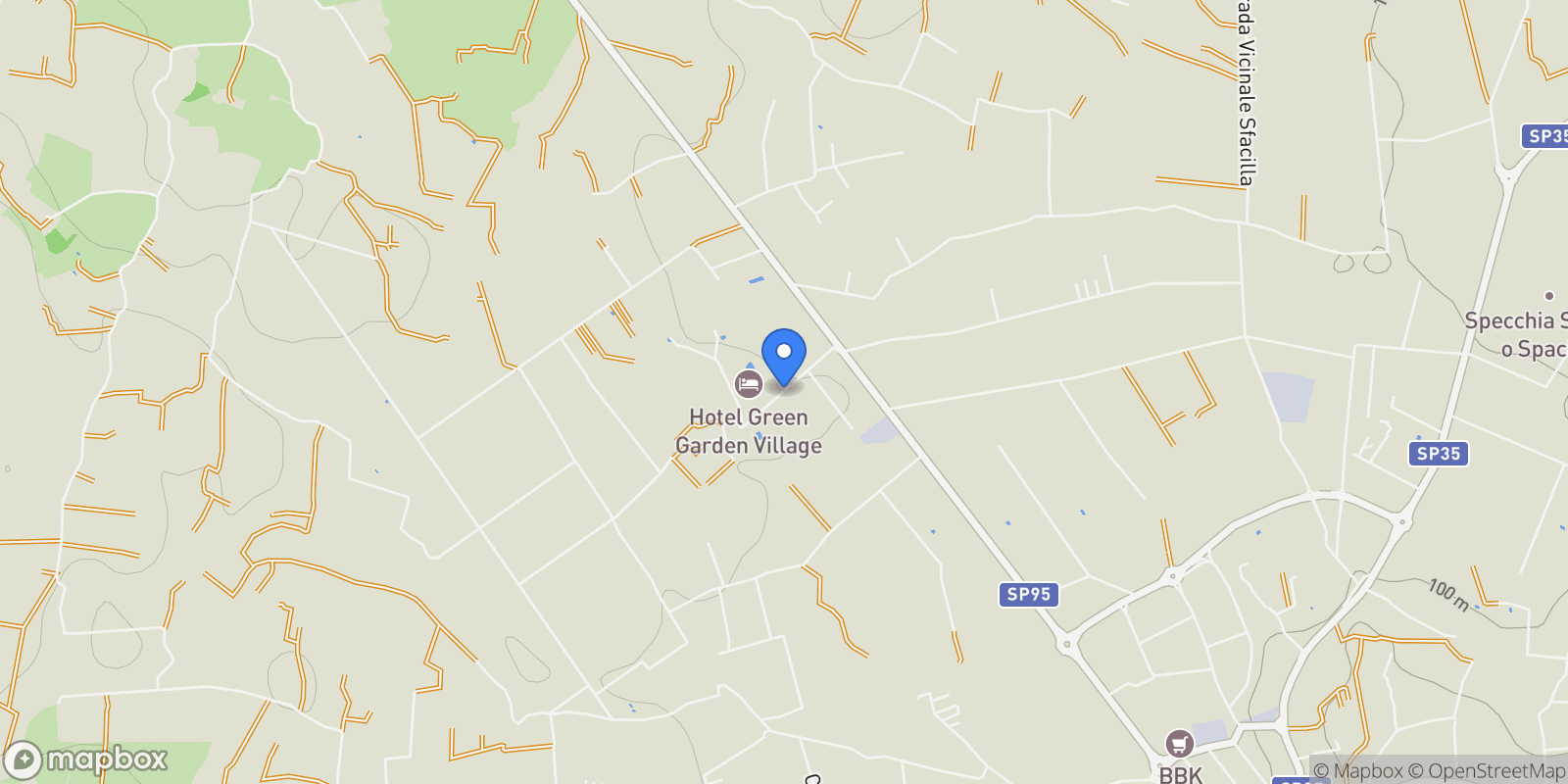 Map showing Contrada Colacurto, 72012 Carovigno BR, Italy, Apulia, Italy.
