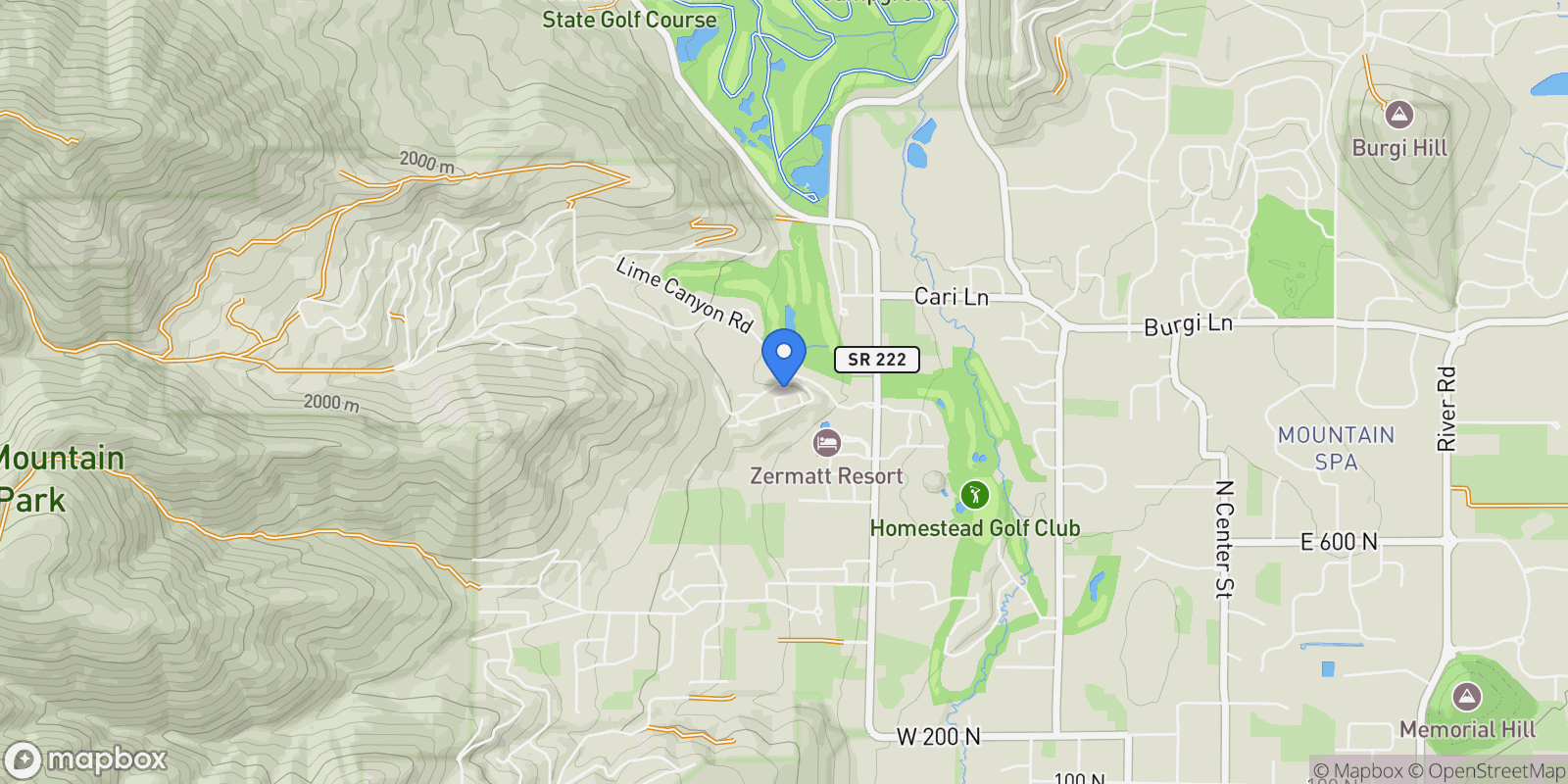 Map showing 918 Schneitter Circle, Midway, UT 84049, Midway, Utah, United States.
