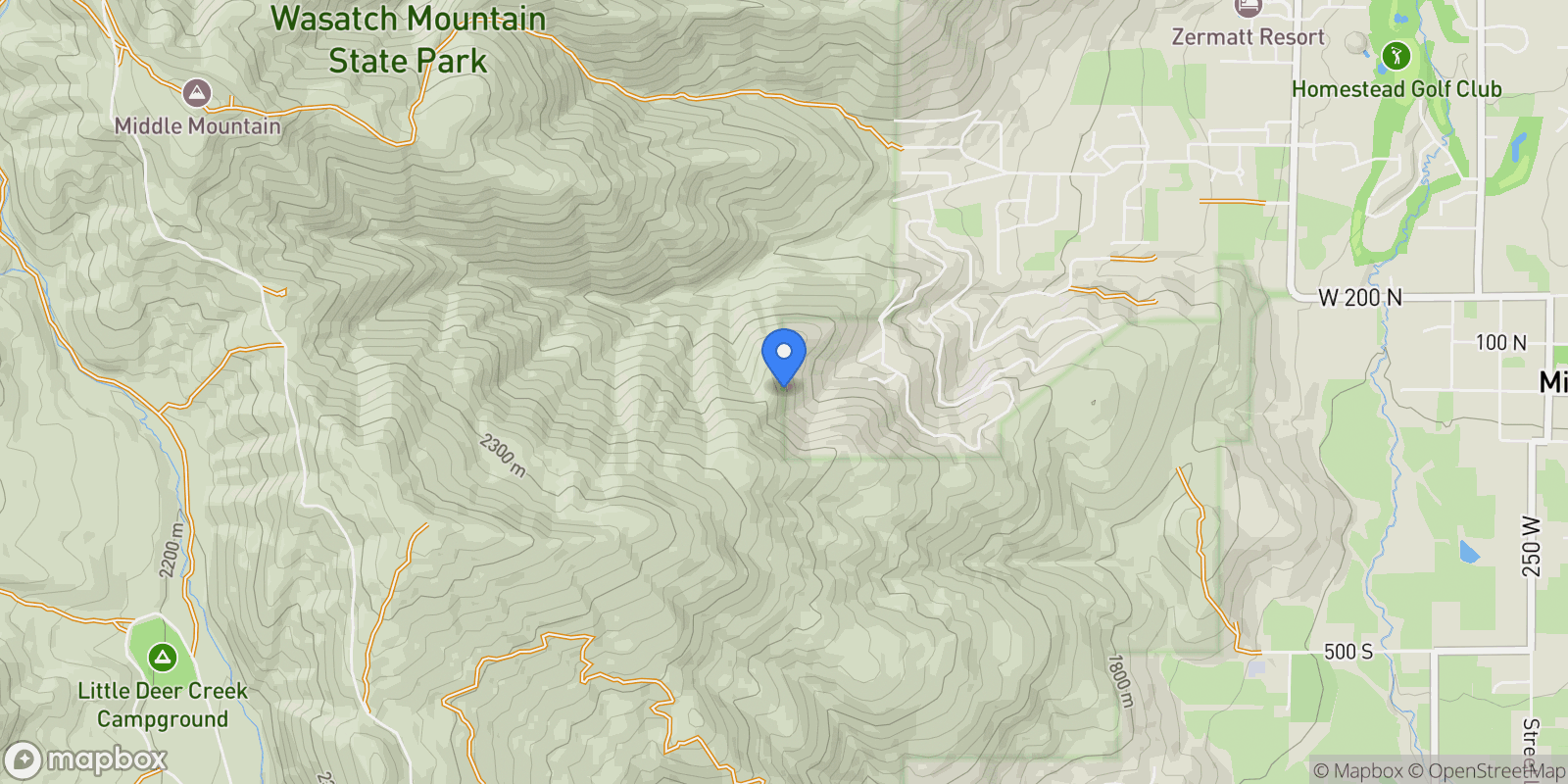 Map showing Bear North Parcels 06-5891, 06-4415 & 21-7238, Midway, UT 84049, Midway, Utah, United States.