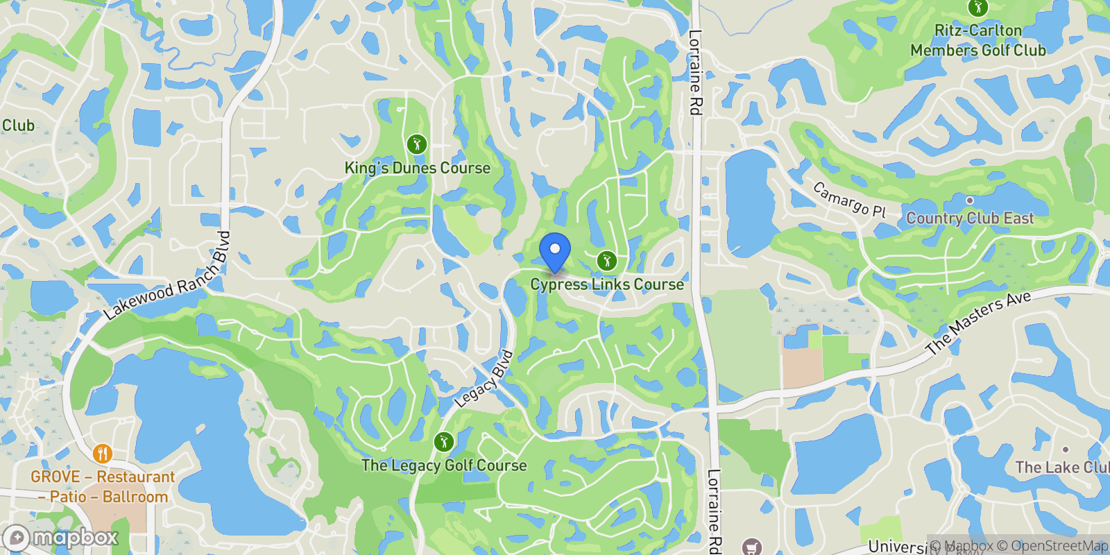 Map showing 7002 Vilamoura Pl, Lakewood Ranch, FL 34202, Bradenton, Florida, United States.