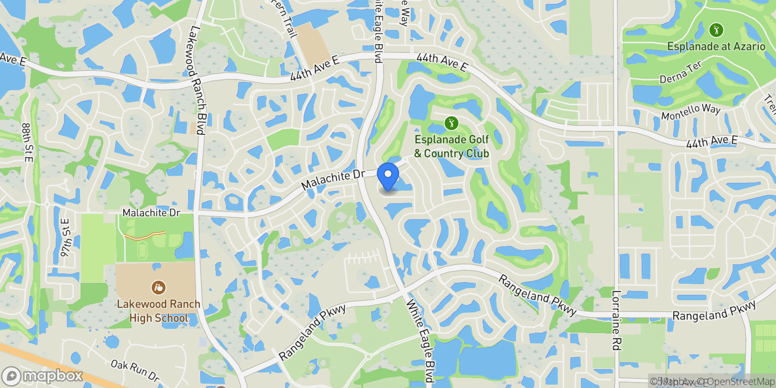 Map showing 12729 Fontana Loop, Lakewood Ranch, FL 34211, Lakewood Ranch, Florida, United States.