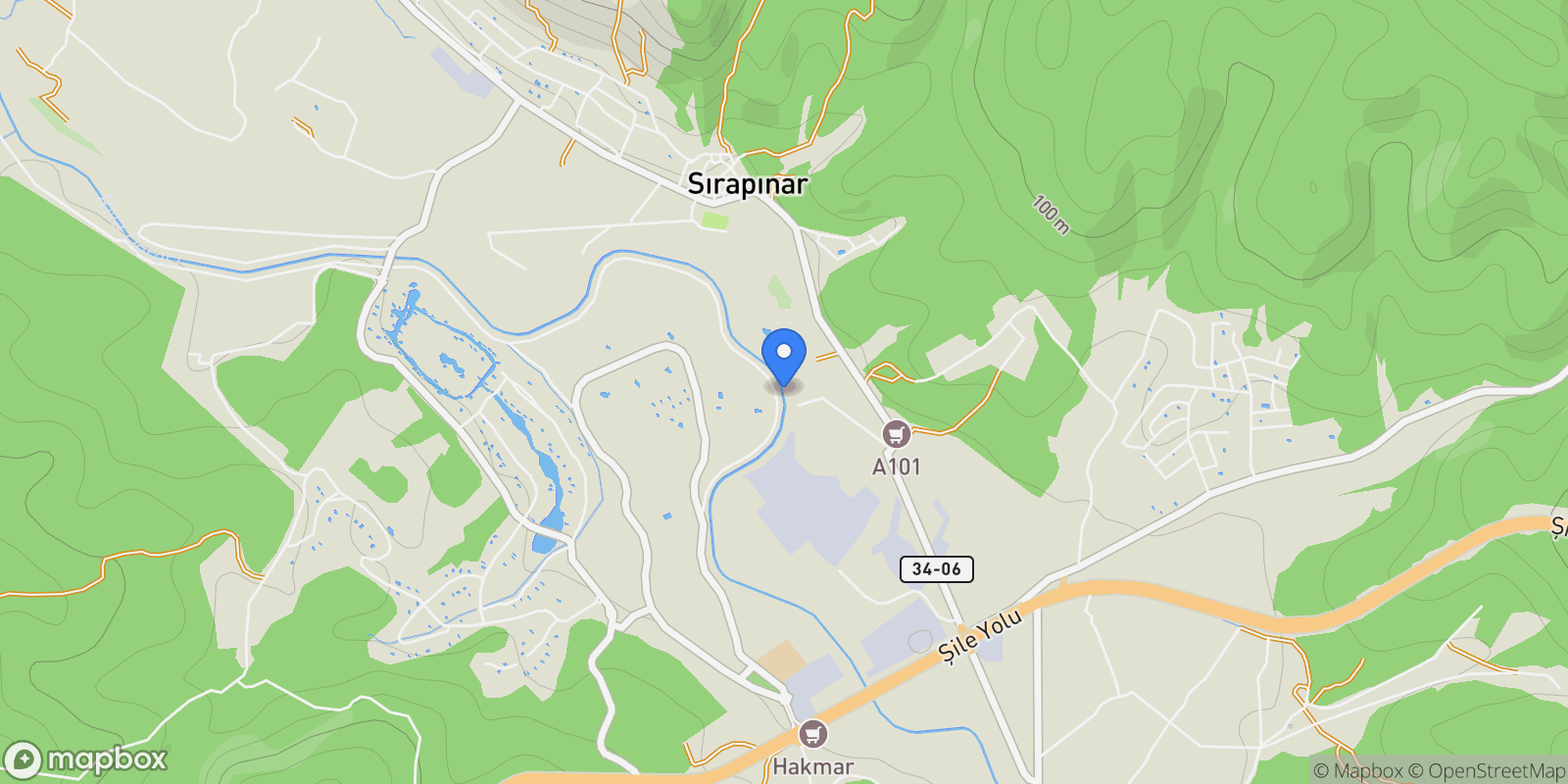 Map showing #river oak, çekmeköy, İstanbul 34799, İstanbul, Turkey.