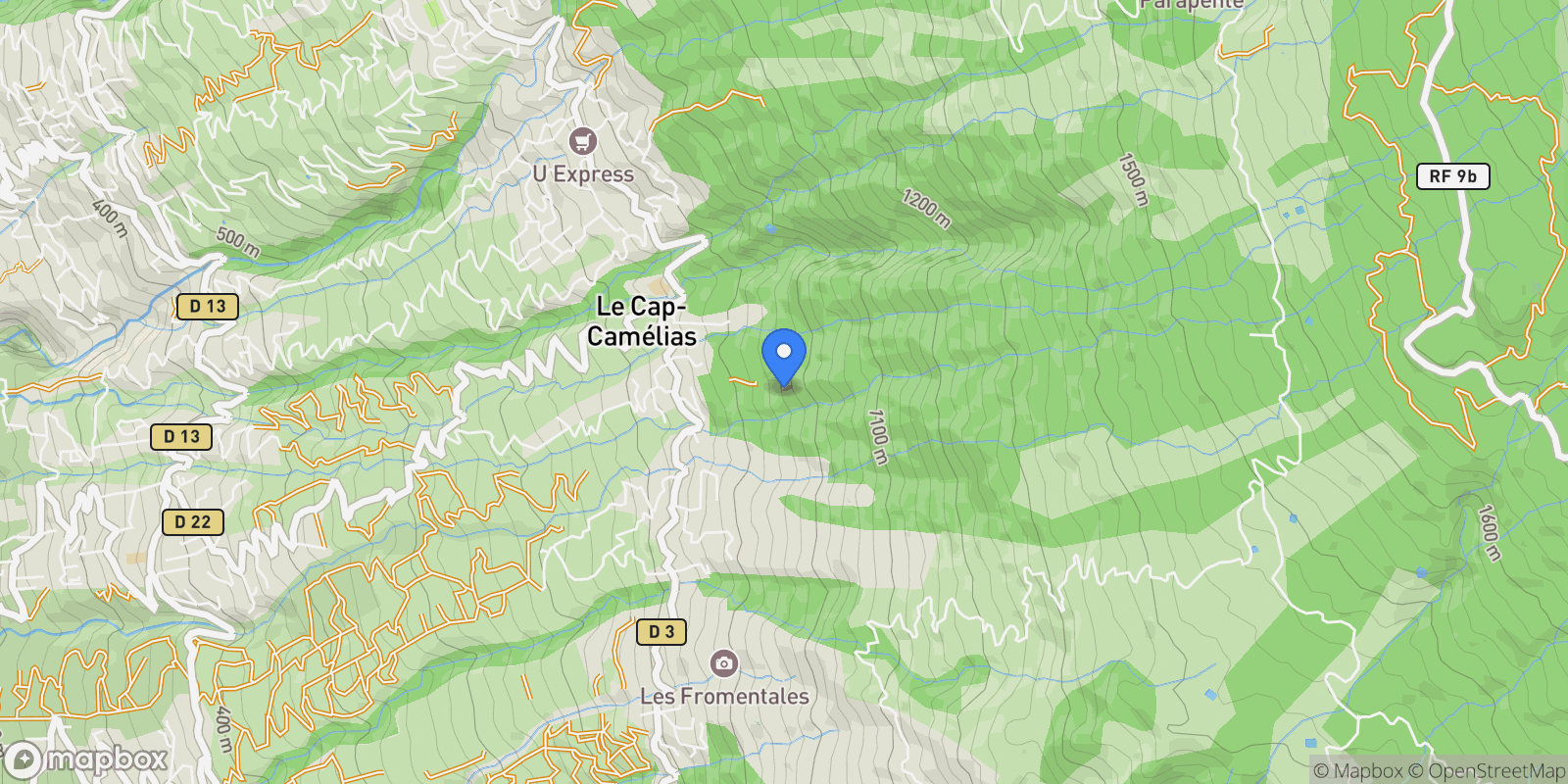 Map showing Saint-Leu, France.