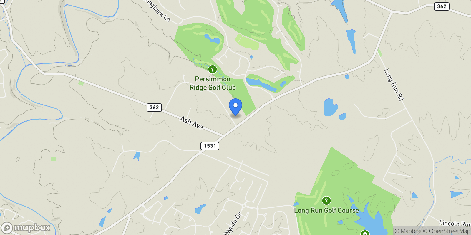 Map showing 199 Crabapple Ln, Louisville, KY 40245, Watterson Park, Kentucky, United States.