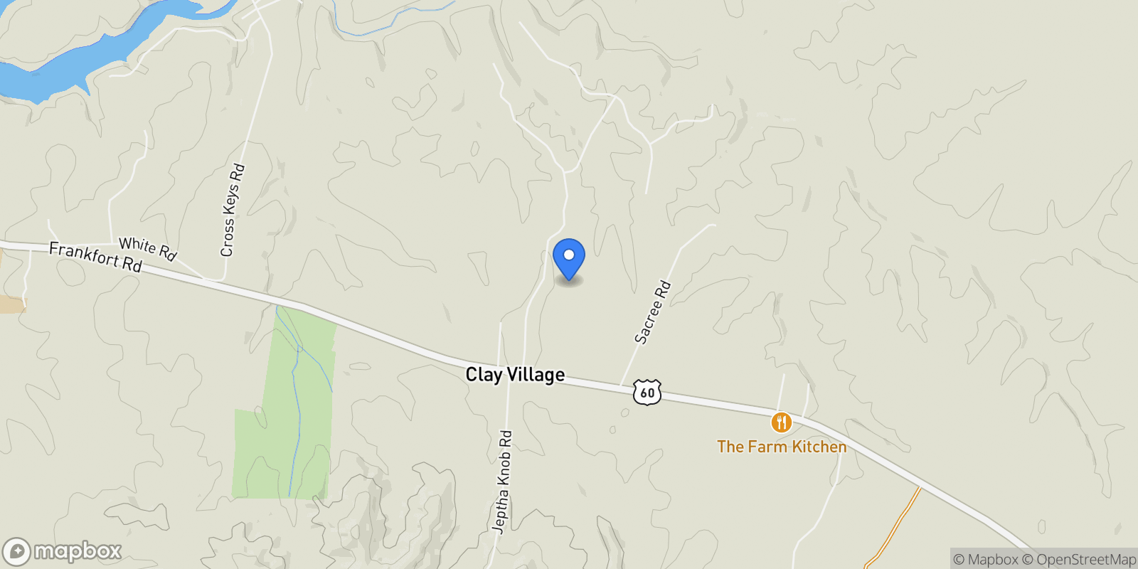 Map showing 300 S Stallard Dr, Shelbyville, KY 40065, Shelbyville, Kentucky, United States.