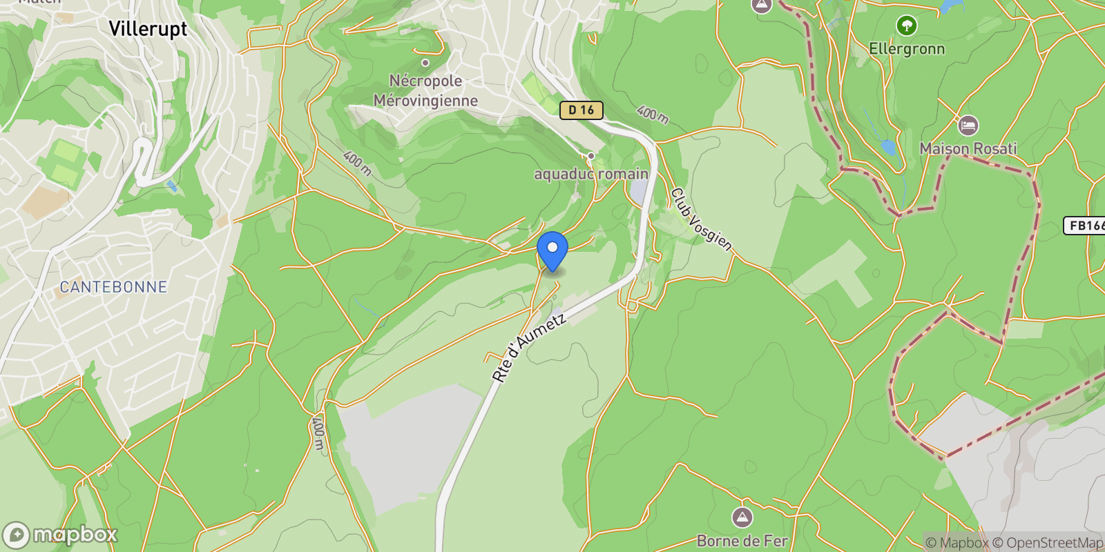 Map showing Audun-le-Tiche, Luxembourg District, Luxembourg.