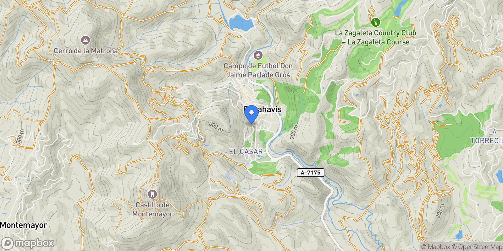 Map showing 29679 Benahavís, Málaga, Spain, Benahavis, Andalusia, Spain.