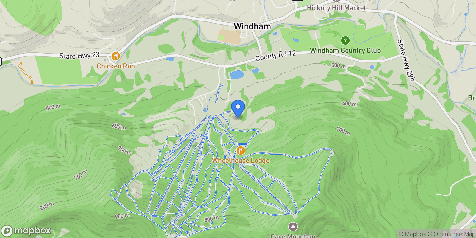 Map showing 150 Trailside Road, Windham, NY 12496, Windham, New York, United States.
