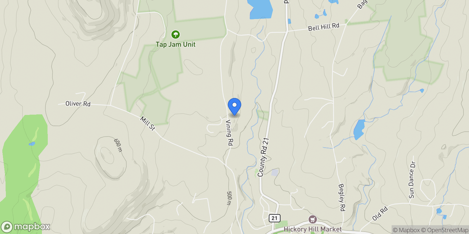 Map showing 4 Goff Road, Windham, NY 12496, Windham, New York, United States.