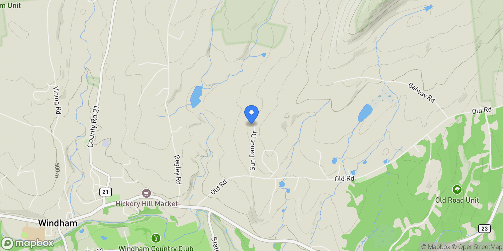 Map showing 81 Sundance Drive , Windham, NY 12496, Windham, New York, United States.