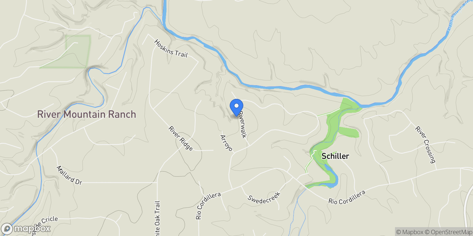Map showing 114 Riverwalk, Boerne, TX, 78006, USA, Boerne, Texas, United States.