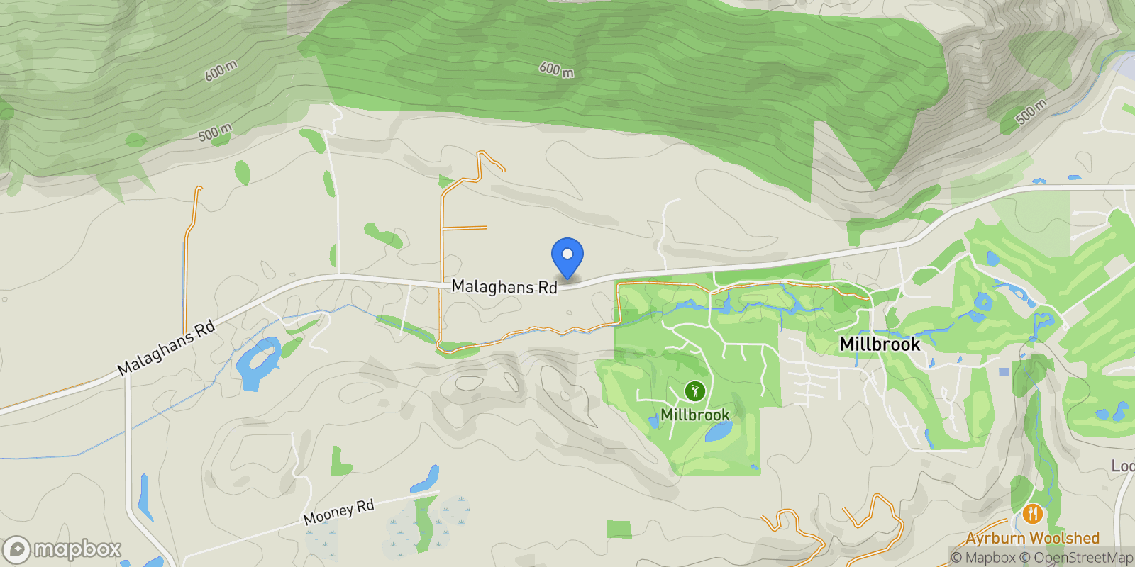 Map showing 847 Malaghans Road, Queenstown, OTA, Queenstown, Otago, New Zealand.
