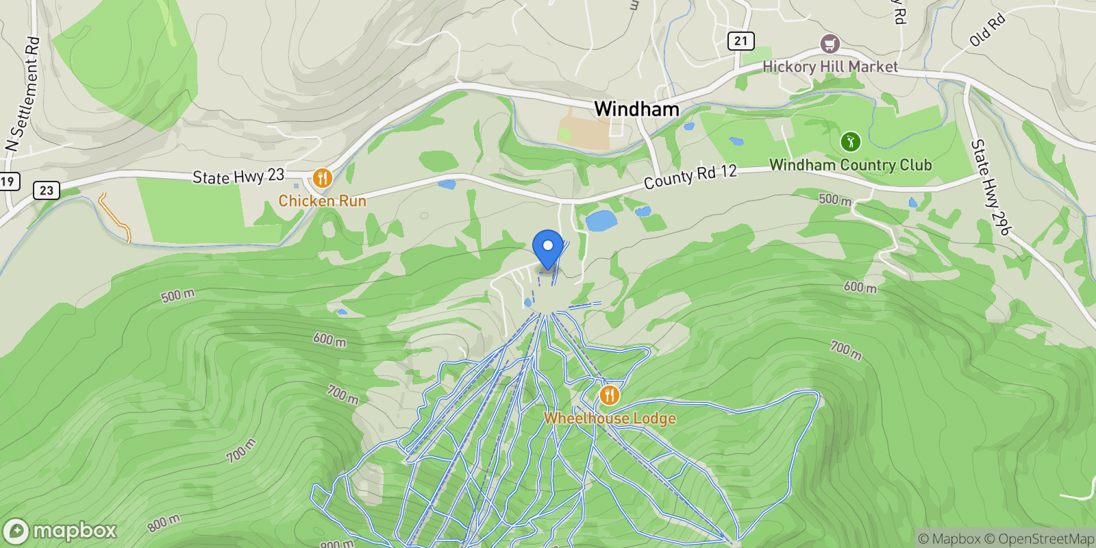 Map showing 3 Enclave East Drive, Windham, NY 12496, Windham, New York, United States.