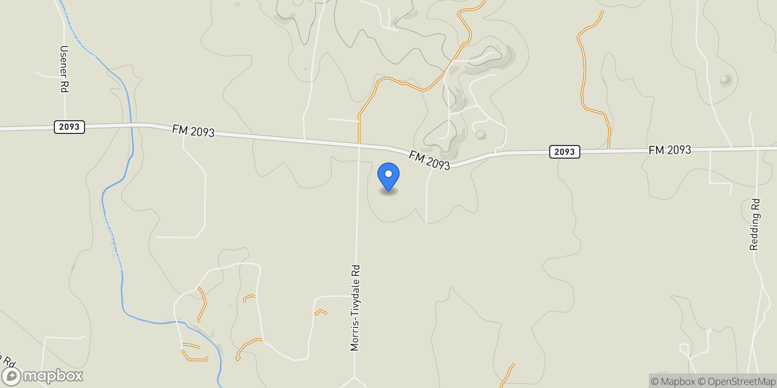 Map showing 187 Morris Tivydale Rd, Fredericksburg, TX, 78624, USA, Fredericksburg, Texas, United States.