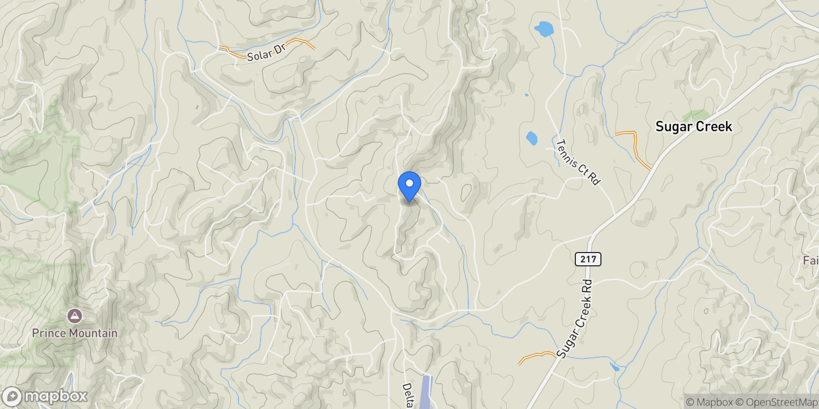 Map showing 620 Price Road, Blue Ridge, GA 30513, Blue Ridge, Georgia, United States.