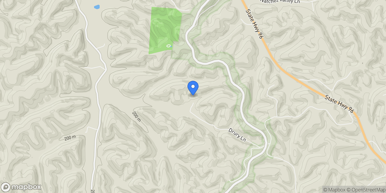 Map showing 5204 Drury Ln, Franklin, TN 37064, Franklin, Tennessee, United States.