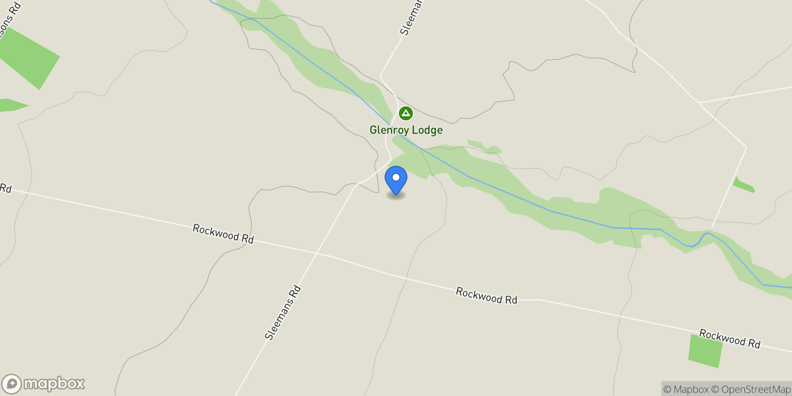 Map showing 720 Sleemans Road, Windwhistle, Methven 7572, New Zealand, Hororata, Canterbury, New Zealand.