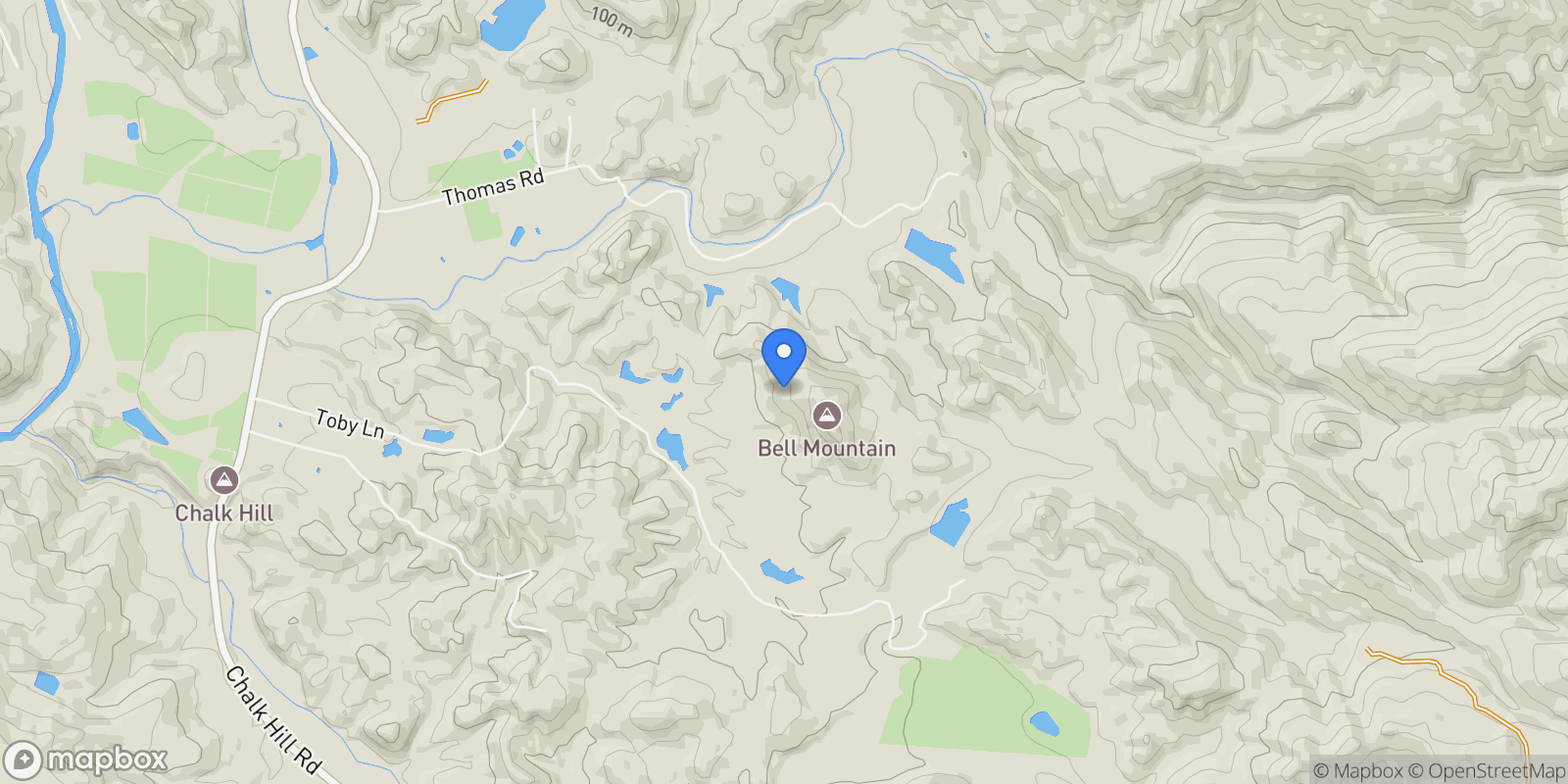 Map showing 13418 Chalk Hill Road, Healdsburg, California, United States.