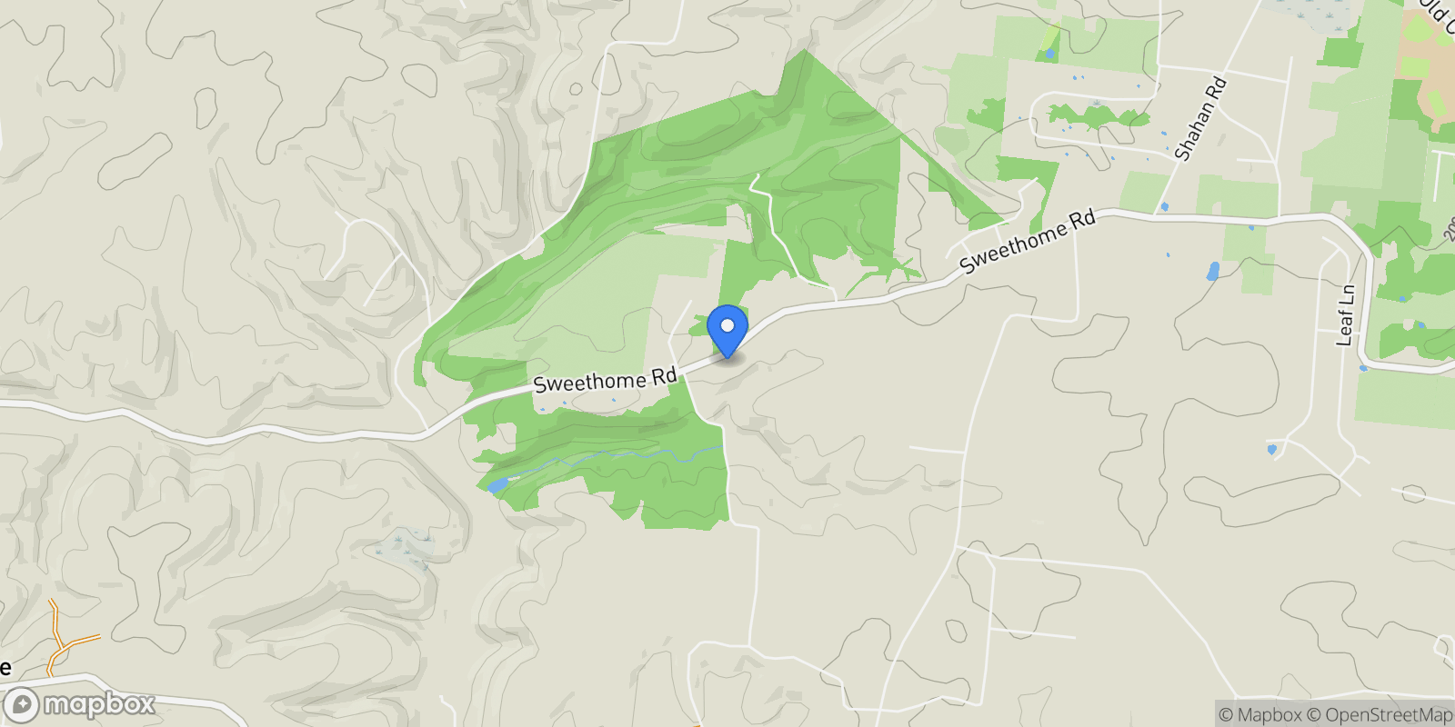 Map showing 3618 Sweethome Rd, Ashland City, TN 37015, Pegram, Tennessee, United States.