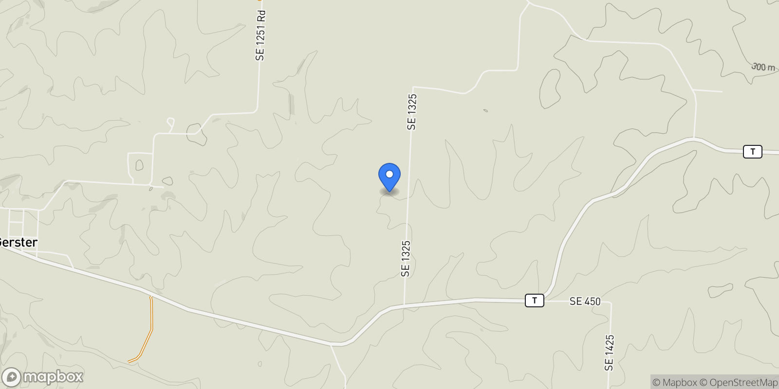 Map showing Tbd SE 1325 Road, Weaubleau, MO 65774, Weaubleau, Missouri, United States.