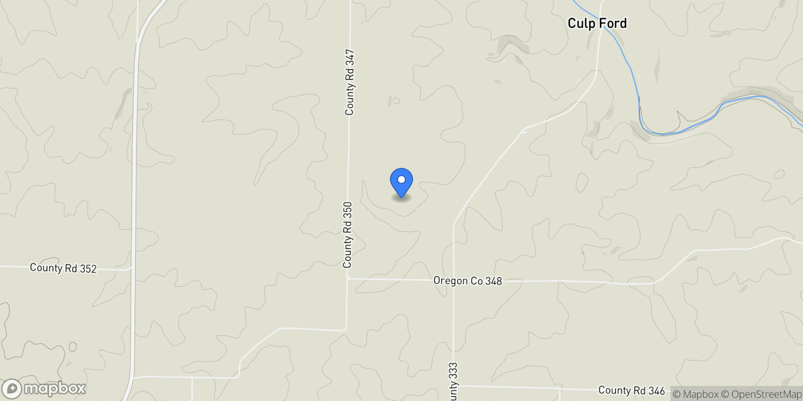 Map showing 2722 Co Rd 347, Koshkonong, MO 65692, Koshkonong, Missouri, United States.