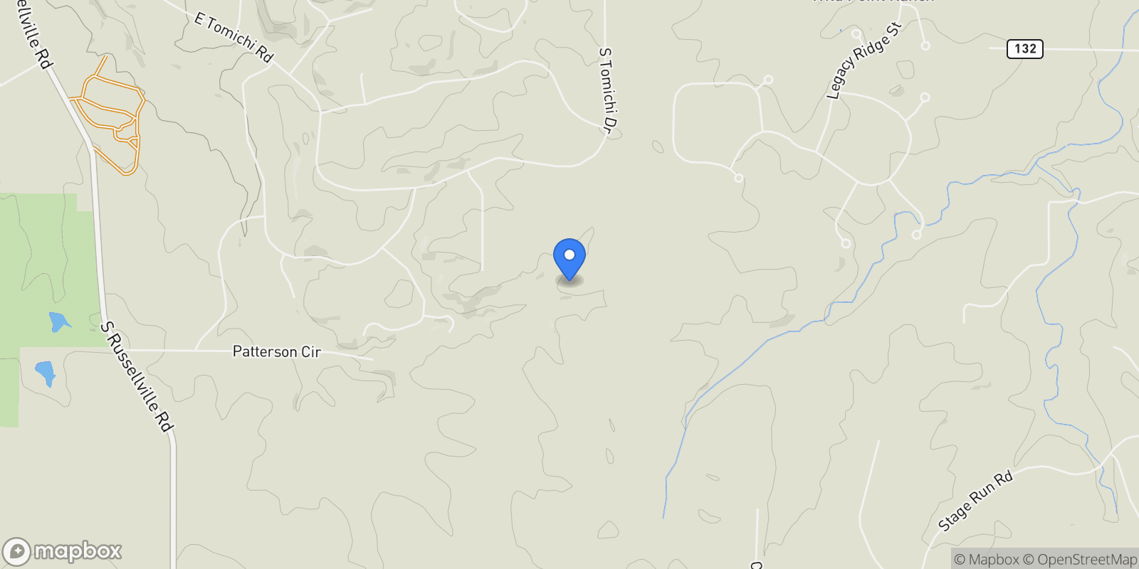 Map showing 2072 Summit Street , Franktown, CO 80116, Franktown, Colorado, United States.