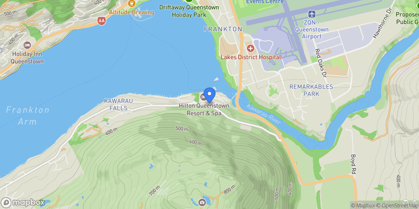 Map showing 4 Northview Terrace, Kawarau Falls 9300, New Zealand, Jacks Point, Otago, New Zealand.