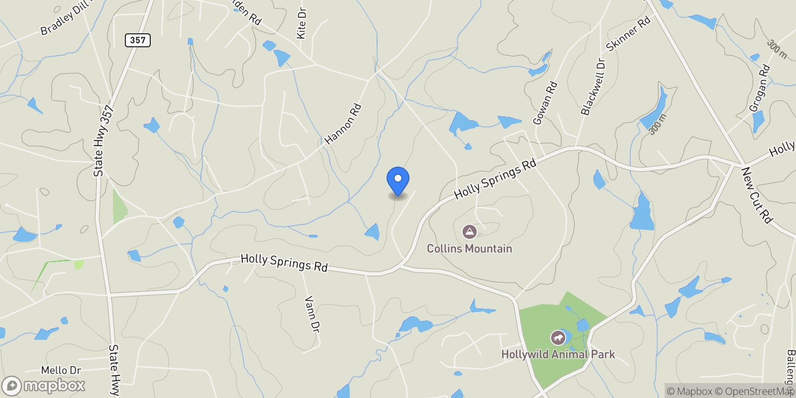 Map showing 1055 Cross Country Ln, SC, Inman, South Carolina, United States.