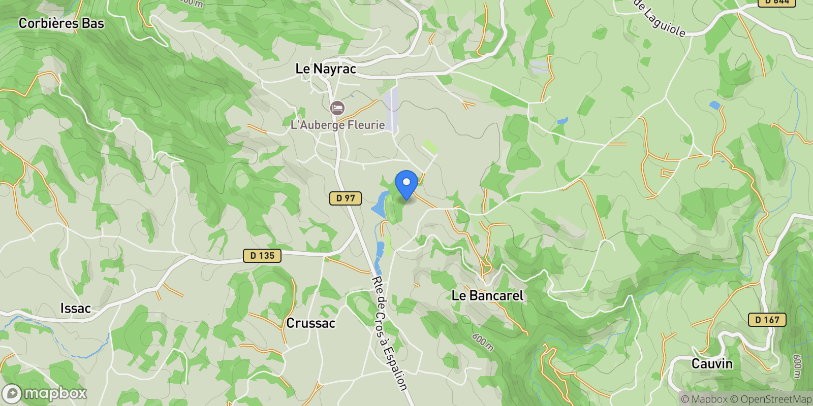 Map showing Le Nayrac, Occitanie, France.